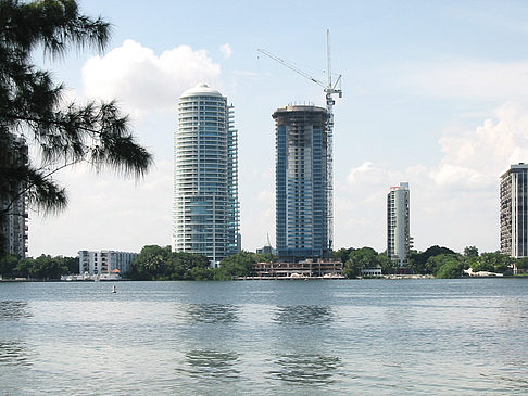 Foto Blick vom Wasser auf Miami - Miami