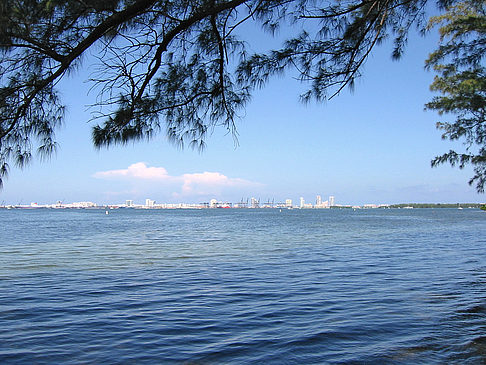 Foto Blick vom Wasser auf Miami - Miami