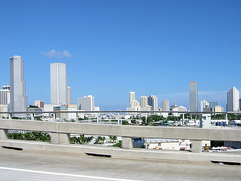 Fotos Blick von den Straßen auf Miami