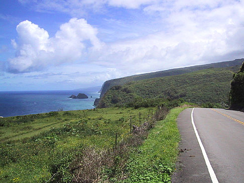 Hawaiis Straßenränder