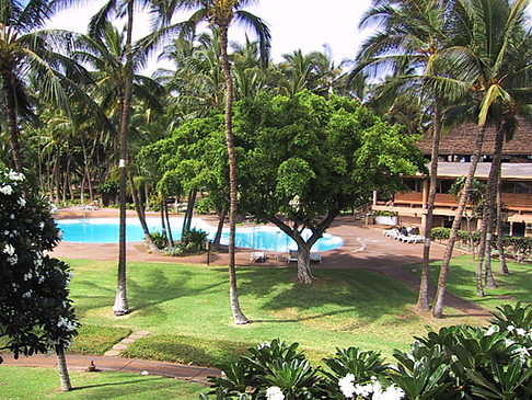 Hotelanlage auf Maui