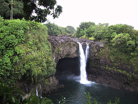 Foto Wasserfall auf Hawaii