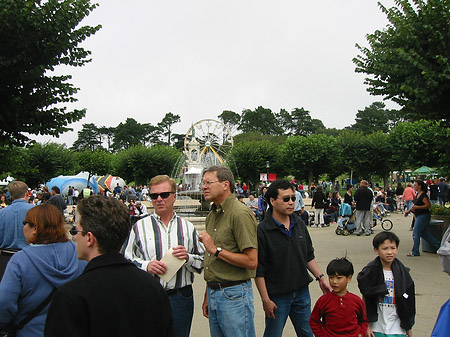 Foto Golden Gate Park mit Botanischen Garten - San Francisco