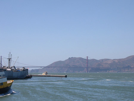 Bucht in San Francisco Foto 