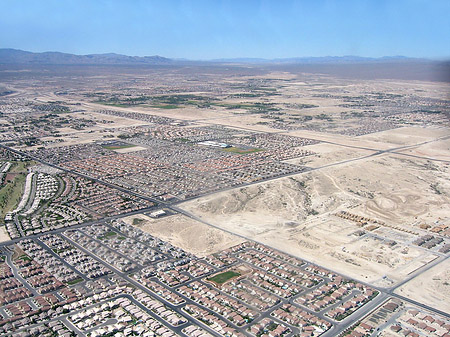 Las Vegas aus der Luft Fotos