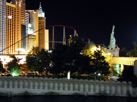 Las Vegas bei Nacht Fotos