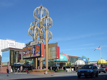 Las Vegas aus dem Auto