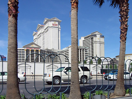 Las Vegas aus dem Auto Fotos