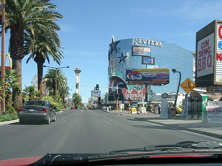 Las Vegas aus dem Auto